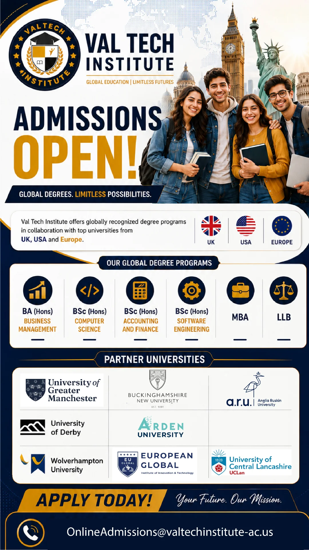 Admissions Open